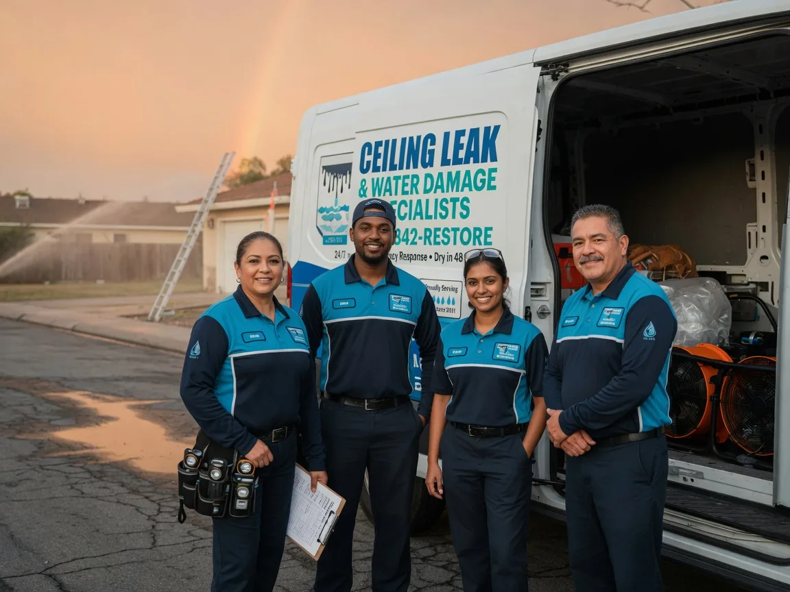 Ceiling Leak Cleanup company in Virginia