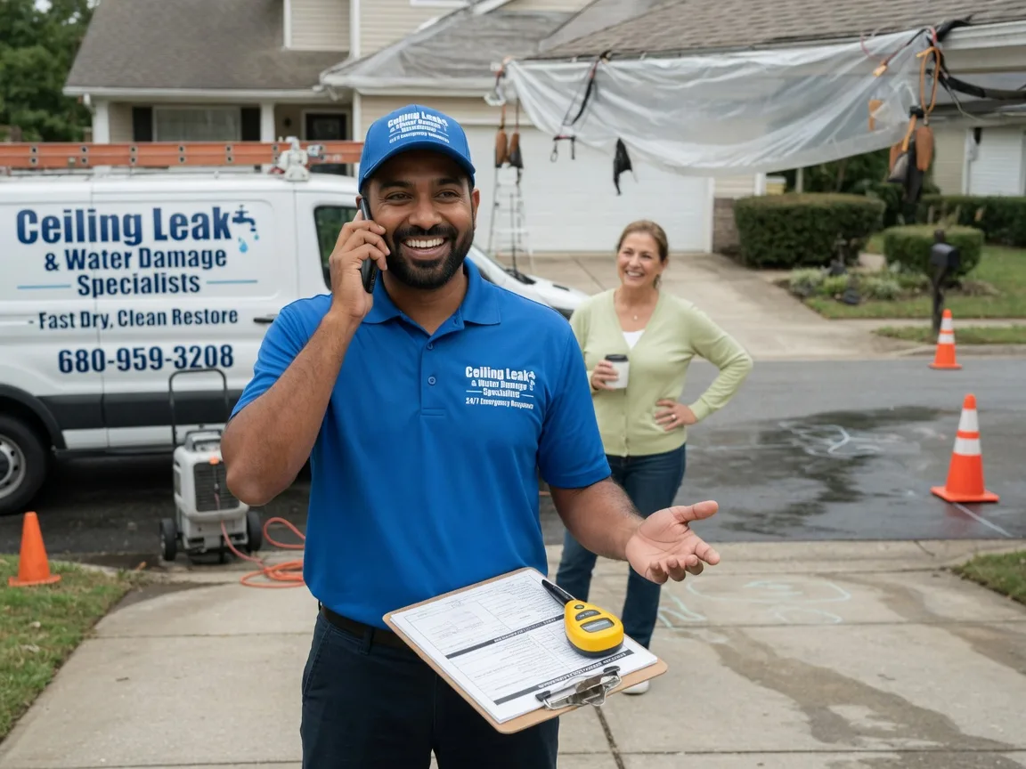 Ceiling Leak Cleanup Virginia FAQs